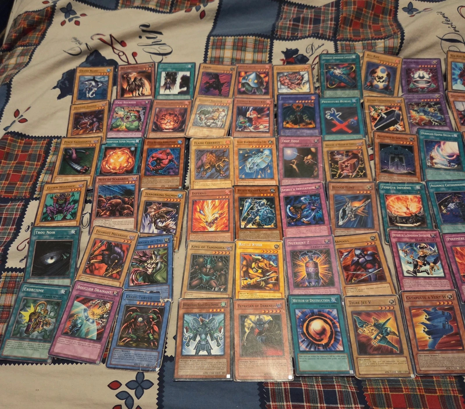 💜Lots 120 Cartes yu gi oh
